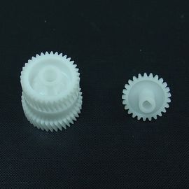Pesque la rueda de engranaje con caña plástica de la caja de engranajes del engranaje plástico que moldea en blanco