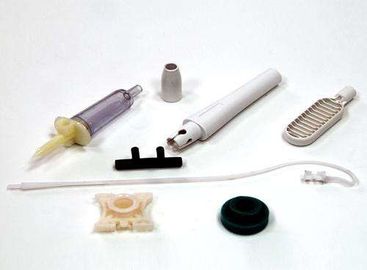 El moldeo a presión plástico médico, inyección moldeó productos plásticos
